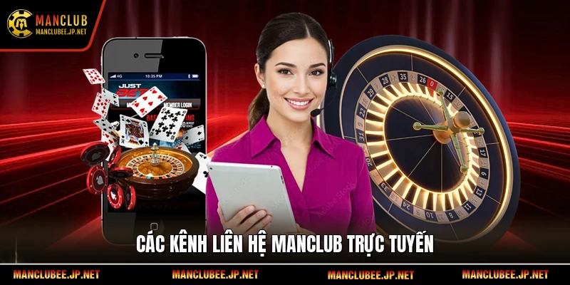 Các kênh liên hệ Manclub trực tuyến